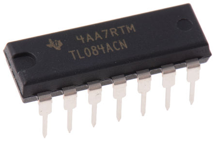 Texas Instruments - TL084ACN - Texas Instruments TL084ACN · Ŵ, 3MHz, 14 PDIPװ		