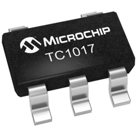 Microchip - TC1017-3.3VLTTR - Microchip TC1017-3.3VLTTR LDO ѹ, 3.3 V, 150mA, 0.5%ȷ, 2.7  6 V, 5 SC-70װ		