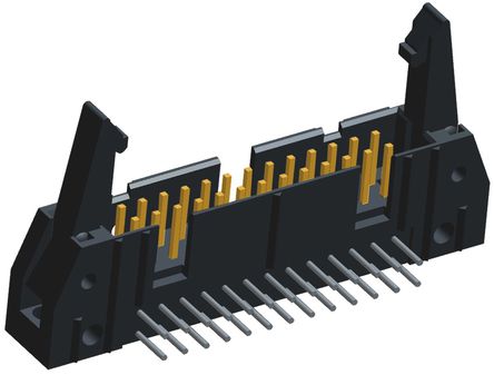 TE Connectivity - 5102322-6 - TE Connectivity AMP-LATCH ϵ 26· 2.54mmھ (2) ֱ PCB  5102322-6, Ӷ˽, 1A, ͨ		