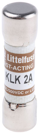 Littelfuse - 0KLK002.T - Littlefuse F۶ٶ 2A ʽ۶ 0KLK002.T, 10.31 x 38.1mm		