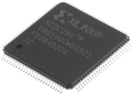 Xilinx - XC2C256-7VQG100C - XC2C256-7VQG100C, CoolRunner IIϵ ӿɱ߼豸 CPLD, 256굥Ԫ, 80 I/O, 16߼, ISP, 100 VTQFPװ		