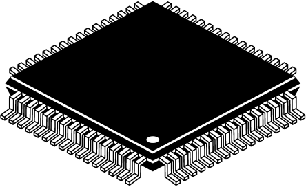 NXP - MK10DX64VLH7 - NXP Kinetis K1x ϵ ARM Cortex M4 MCU MK10DX64VLH7, 72MHz, 64 kB ROM , 16 kB RAM, LQFP-64		