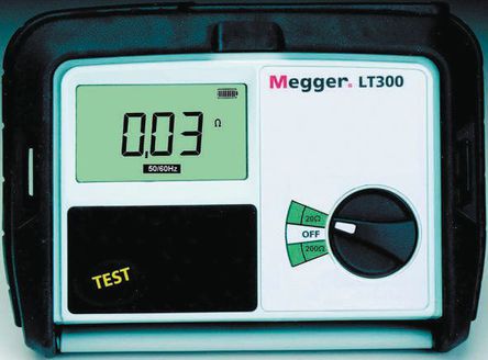 Megger - LT300 - Megger LT300 ·迹 2 550V 5% CAT IV 300 V		