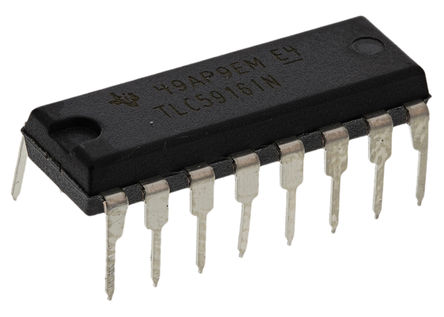 Texas Instruments - TLC5916IN - Texas Instruments TLC5916IN 8 LED , 3  5.5 V, 16 PDIPװ		