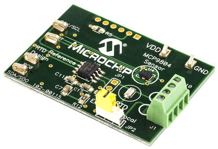Microchip - TMPSNSRD-RTD2 - Microchip ư MCP3551MCP9804 ϵ 8 λ MCU ΢׼ TMPSNSRD-RTD2		