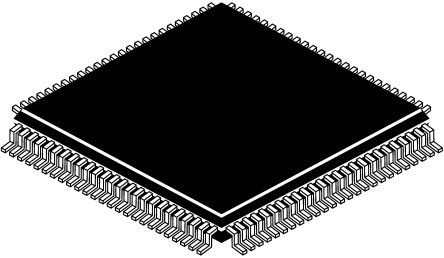 Microchip - PIC32MX775F256L-80I/PT - Microchip PIC32MX ϵ 32 bit PIC MCU PIC32MX775F256L-80I/PT, 80MHz, 12 kB256 kB ROM , 64 kB RAM, 1xUSB, TQFP-100		