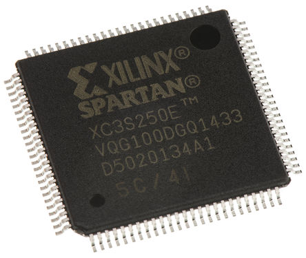 Xilinx - XC3S250E-4VQG100I - XC3S250E-4VQG100I, Spartan-3Eϵ FPGA ֳɱ, 5508߼Ԫ, 250000߼, 38912bitRAM , 612߼, 100 VTQFPװ		