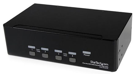 Startech - SV431DD2DUA - Startech KVM л SV431DD2DUA, 4˿, DVI, USB		