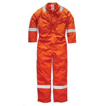 Dickies FR5401 Lightweight Pyrovatex Coverall Orange 46T
