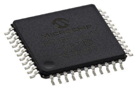 Microchip - PIC18F44J11-I/PT - PIC18F ϵ Microchip 8 bit PIC MCU PIC18F44J11-I/PT, 48MHz, 16 kB ROM , 3776 B RAM, TQFP-44		